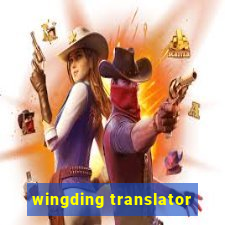 wingding translator